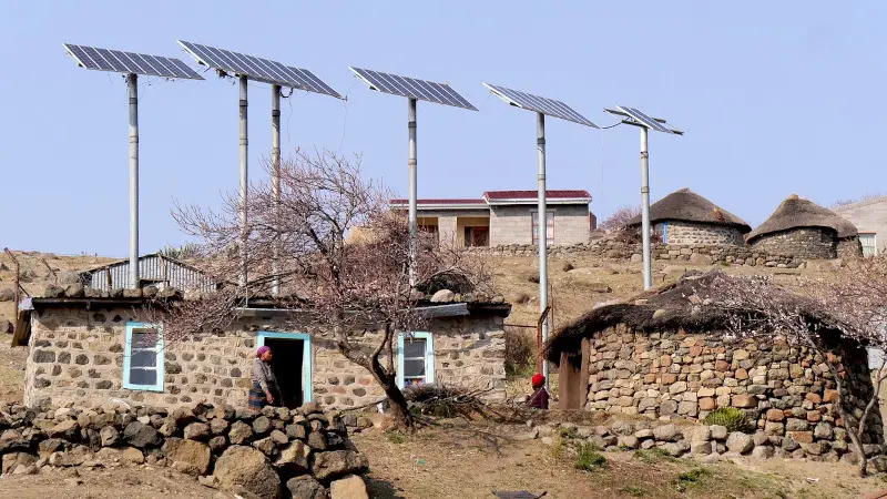 solar energy in rural Africa